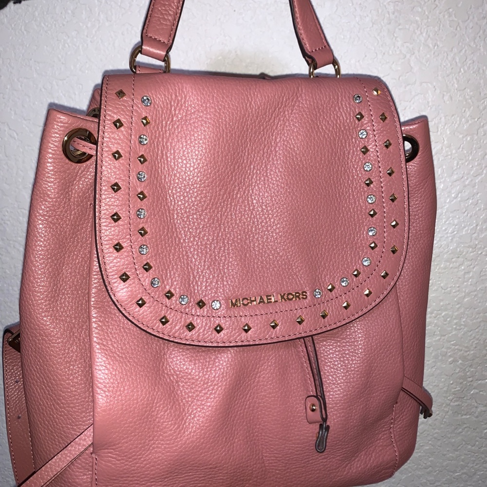 Authentic Michael Kors Riley large backpack - Picture 1 of 5